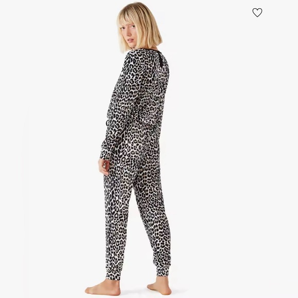 Kate Spade Animal Print Loungewear Jumpsuit Size XL. NWT - Picture 3 of 13